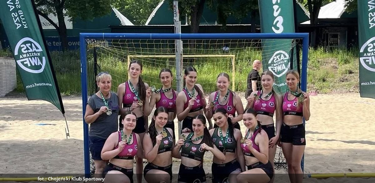 juniorki ChKS na plaży 2025